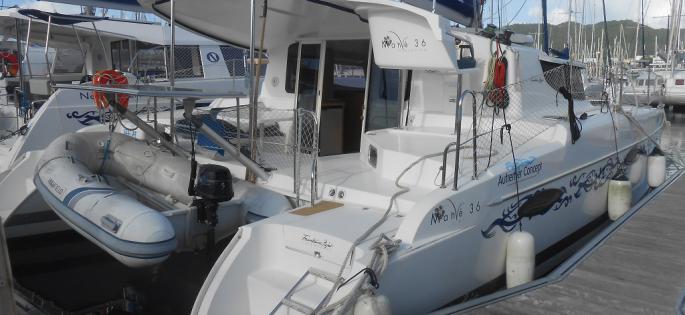 Fountaine-Pajot Mahé 36 evolution outside